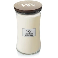 Свічка WoodWick White Tea & Jasmine велика (5038581054780)
