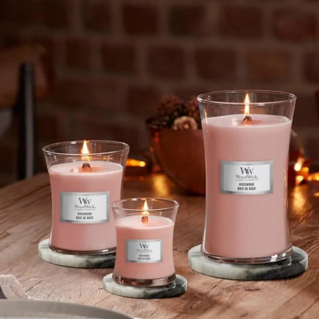 Свічка мала WoodWick Rosewood (5038581077970)