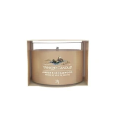 Свічка міні YANKEE home Amber & Sandalwood (5038581130347)