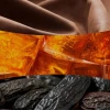 Свічка WoodWick Saffron Smoke середня (5038581183473)