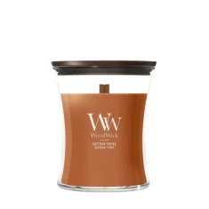Свічка WoodWick Saffron Smoke середня (5038581183473)
