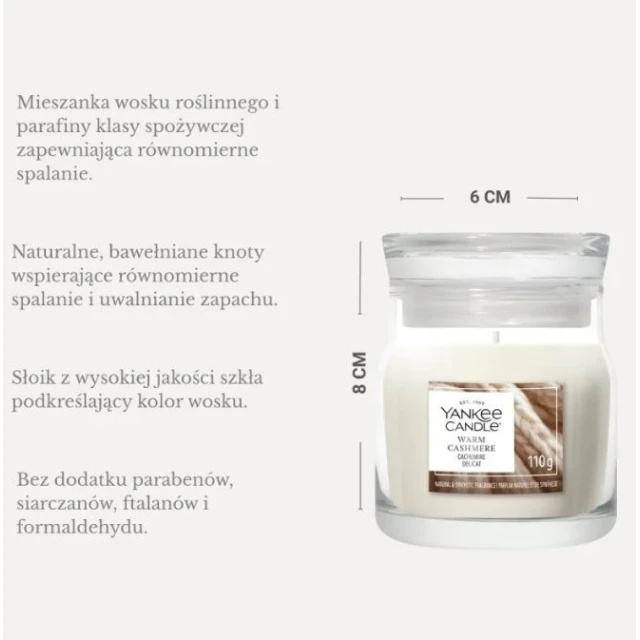 Свеча Yankee Candle Warm Cashmere маленькая (5038581190563)