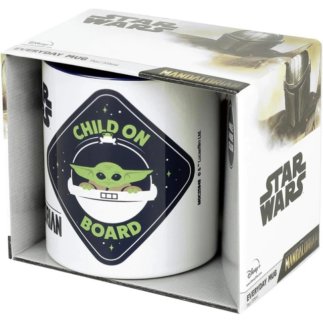 Кружка керамічна Star Wars The Mandalorian Baby Yoda 300 ml (MGC25848)