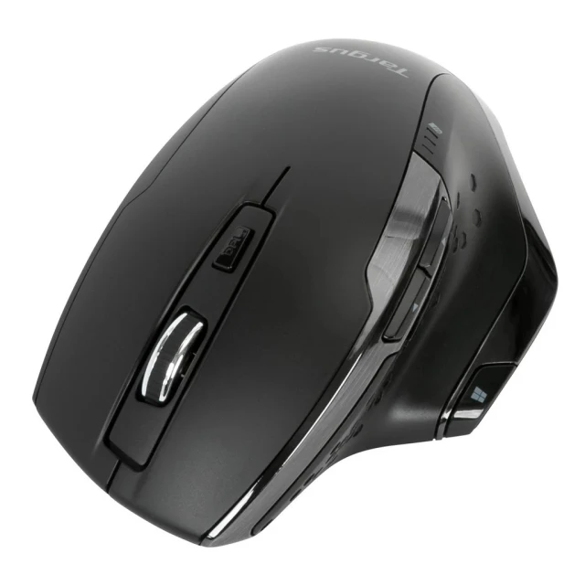 Миша Targus Anti Microbial Ergonomic BlueTrace Black (5051794034257)