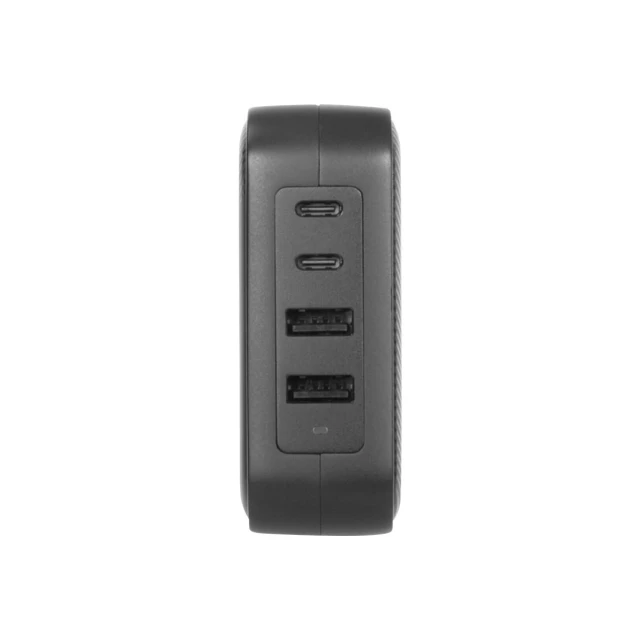 Мережевий зарядний пристрій Targus GaN 2x USB-C 2x USB-A 100 Вт (5051794042351)