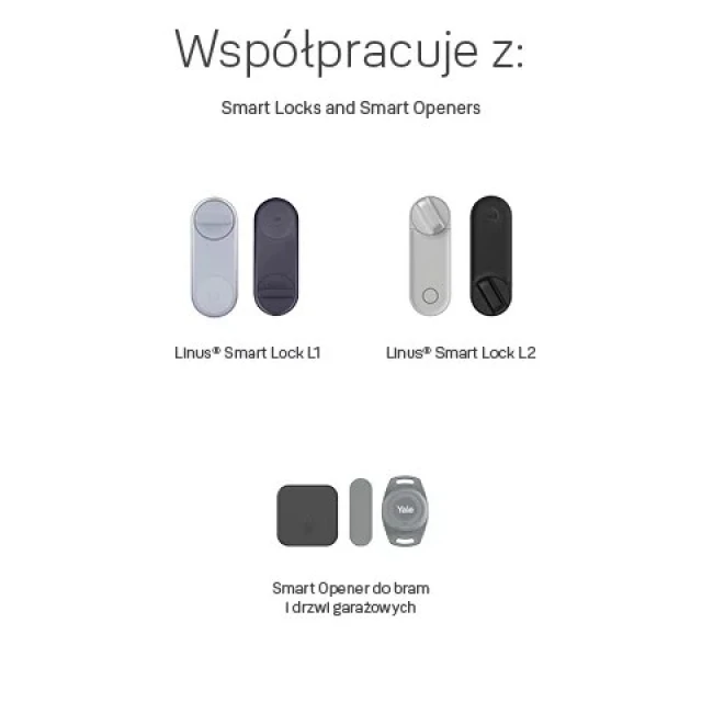 Клавіатура для розумного замка Yale Linus Smart Keypad 2 з читачем відбитків пальців (5052847131268)