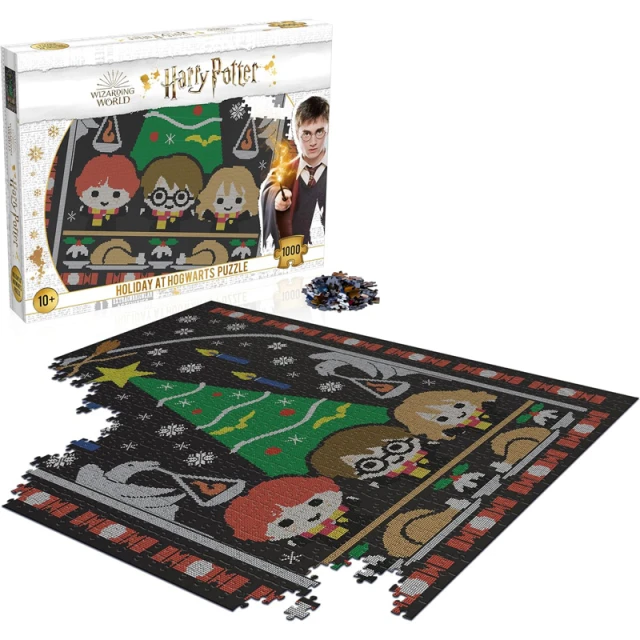 Пазл Harry Potter 1000 елементів Holidays at Hogwarts (WM01535-ML1-6)