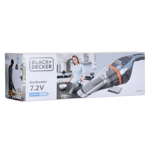 Ручний акумуляторний пилосос Black&Decker 7,2V (NVC220WBC)