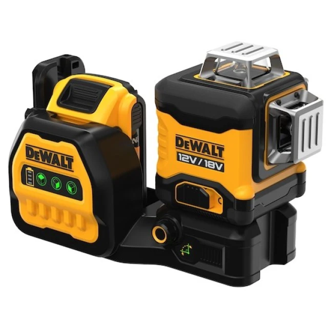 Лазерний рівень хрестовий DeWALT 12/18V DCE089D1G18 (5054905288563)