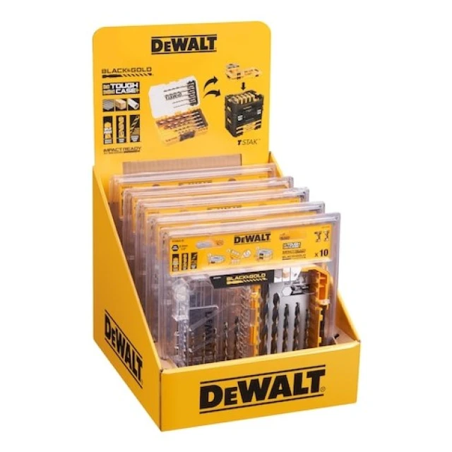 Набір свердел DeWALT 10 шт (5054905305376)