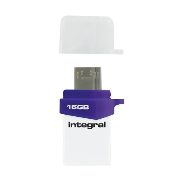 Флеш-накопичувач Integral Micro Fusion USB 3.0 OTG 16 GB (INFD16GBMIC3.0-OTG)