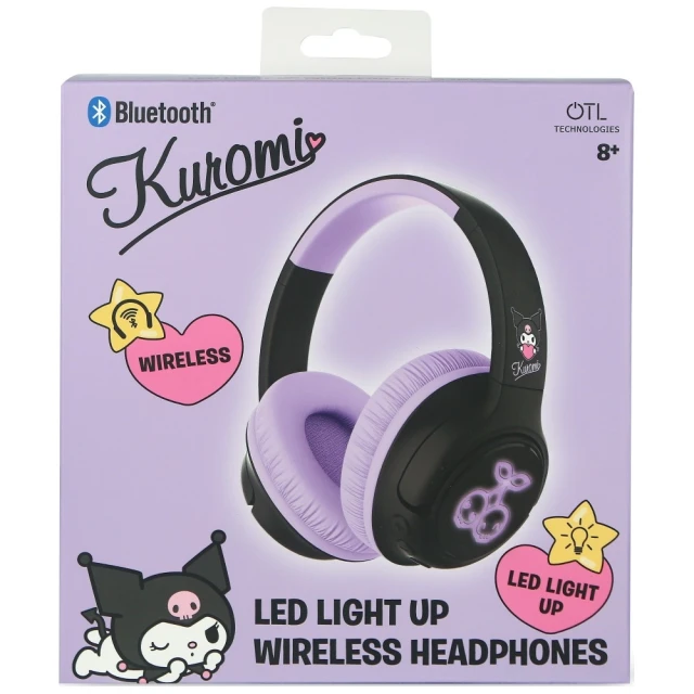 Навушники OTL Kuromi LED Light Up Bluetooth (KU1526)