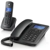 Телефон стаціонарний 2в1 Motorola C4201 Black (107C4201)