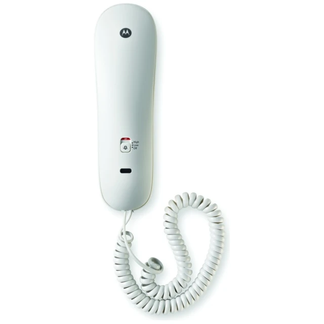 Телефон стаціонарний настінний Motorola CT50 White (107CT50WHITE)