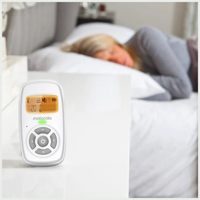 Радіоняня Motorola AM24 Audio White (120MOTOBBMMAM24)