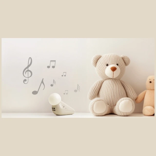 Нічник з заспокійливими звуками Motorola S1 Light and Sound Soother White (120MOTOBBMMS1)