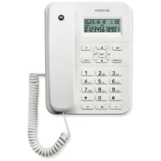 Стаціонарний телефон Motorola CT202 White (107CT202WHITE)