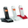 Телефон стаціонарний бездротовий Motorola S1203 набір 3 шт (107S1203MIXCOLOR)
