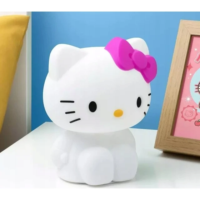 М'яка іграшка-нічник Paladone Hello Kitty SquishyGlo (5056577740707)