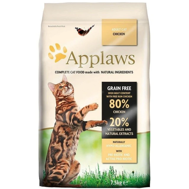 Сухий корм для котів Applaws з куркою 7,5 кг (5060122491372)