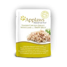 Пауч для котів Applaws з куркою та ягням у желе 70 г (5060333430245)