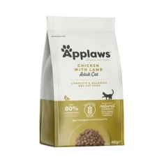Сухий корм для котів Applaws Complete Dry Adult з куркою і ягням 400 г (5060333439644)