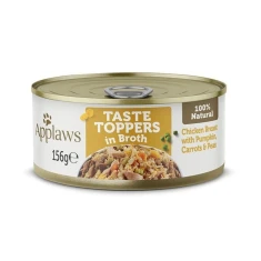 Вологий корм для собак Applaws Taste Toppers з куркою, гарбузом, морквою і горошком у бульйоні 156 г (5060481898812)