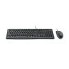 Комплект клавіатура + миша Logitech Desktop MK120 1000 DPI US розкладка Black (5099206020665)