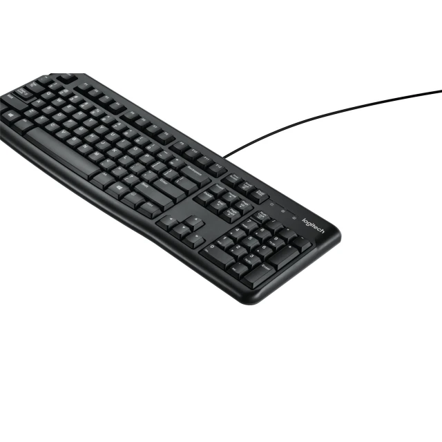 Клавиатура Logitech K120 проводная USB US раскладка Black (5099206021334)