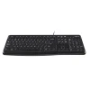 Клавиатура Logitech K120 проводная USB US раскладка Black (5099206021334)