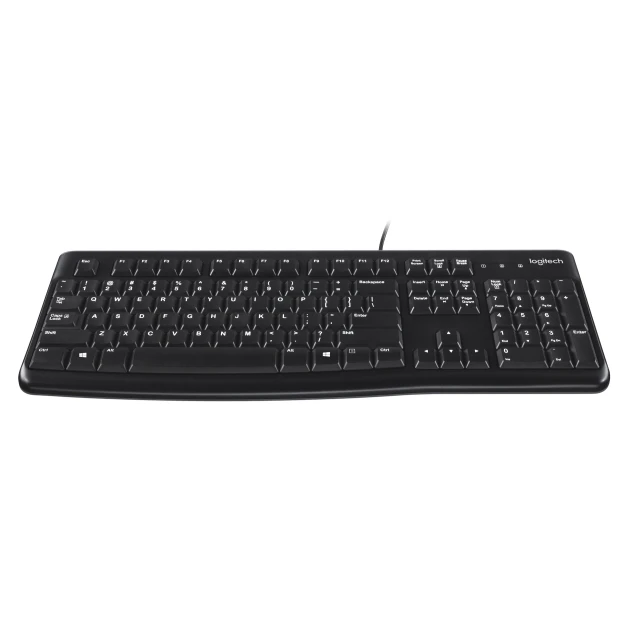 Клавиатура Logitech K120 проводная USB US раскладка Black (5099206021334)