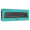 Клавиатура Logitech K120 проводная USB US раскладка Black (5099206021334)