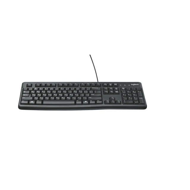 Клавиатура Logitech K120 проводная USB US раскладка Black (5099206021334)