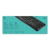 Клавиатура Logitech K120 проводная USB US раскладка Black (5099206021334)