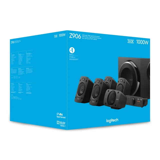 Акустична система Logitech Z906 5.1 (5099206023536)