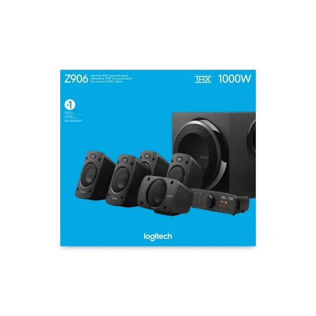 Акустична система Logitech Z906 5.1 (5099206023536)
