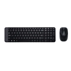 Комплект клавіатура + миша Logitech MK220 бездротовий US розкладка Black (5099206029859)