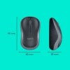Комплект клавіатура + миша Logitech MK270 бездротовий USB 2.4 GHz US розкладка Black (5099206039148)