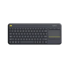 Клавіатура Logitech K400 Plus бездротова USB 2.4 GHz голландська розкладка Black (5099206059429)
