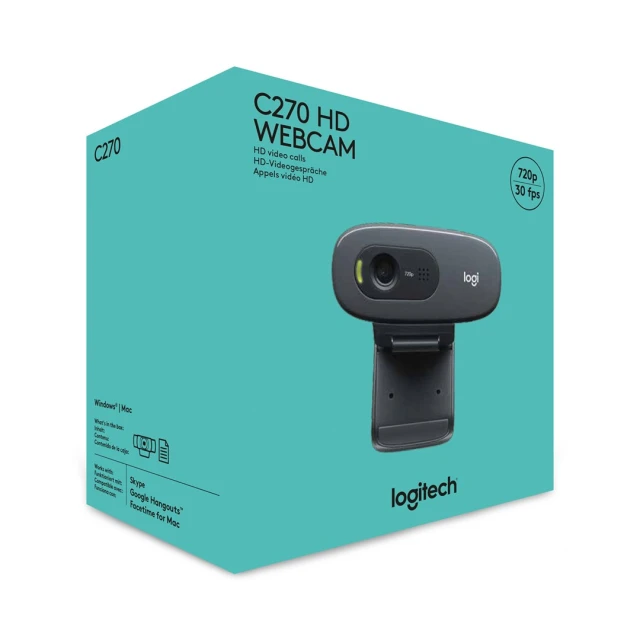 Вебкамера Logitech HD Webcam C270 720i (5099206064201)