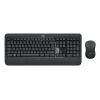 Комплект клавіатура + миша Logitech MK540 Advanced бездротовий 1000 DPI US розкладка Black (5099206077461)