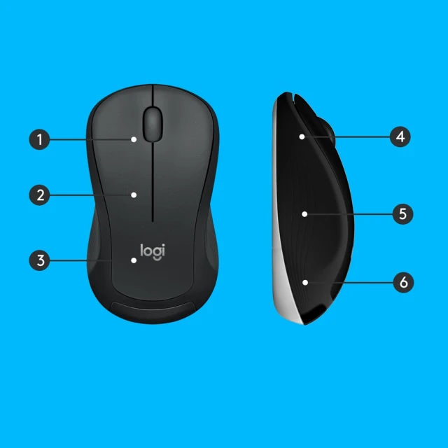 Комплект клавіатура + миша Logitech MK540 Advanced бездротовий 1000 DPI US розкладка Black (5099206077461)