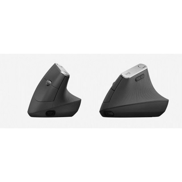 Миша Logitech MX Vertical бездротова ергономічна 4000 DPI Graphite (5099206081901)