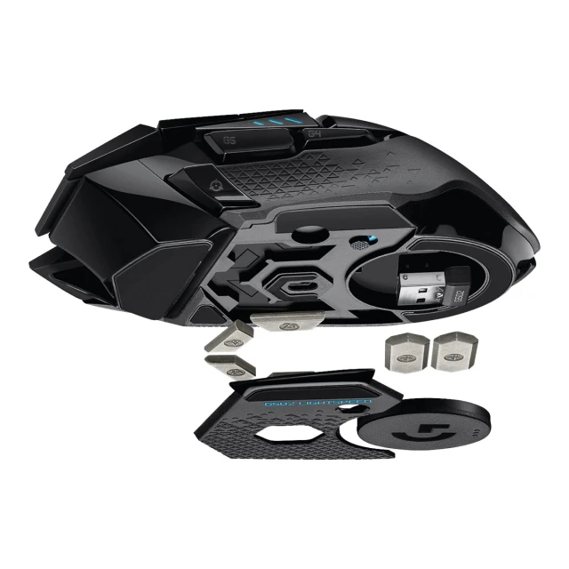 Миша Logitech G502 LIGHTSPEED бездротова ігрова Black (5099206082090)