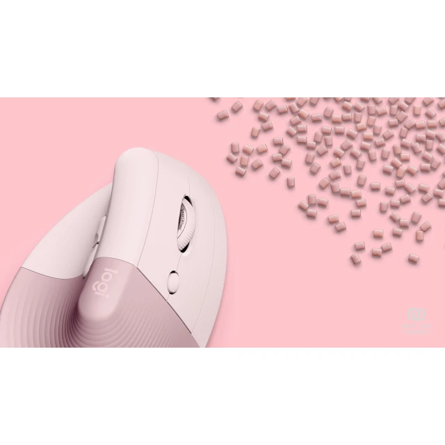 Миша Logitech Lift Vertical Pink (5099206099913)