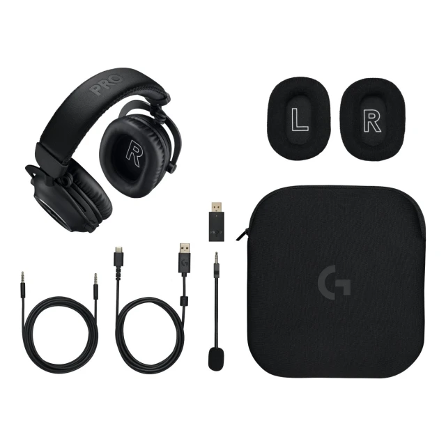 Навушники Logitech G Pro X2 Lightspeed бездротові Black (5099206109056)