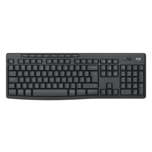 Комплект клавіатура + миша Logitech MK370 Combo for Business бездротовий US розкладка Graphite (5099206113060)