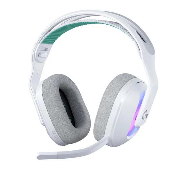 Навушники Logitech G522 Lightspeed бездротові ігрові USB Type-C Bluetooth White (5099206131675)