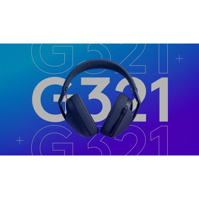 Навушники Logitech G321 LIGHTSPEED бездротові ігрові USB Type-C Bluetooth Black (5099206133303)