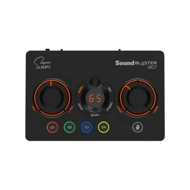 Зовнішня звукова карта Creative Sound Blaster GC7 USB-C (70SB185000000)